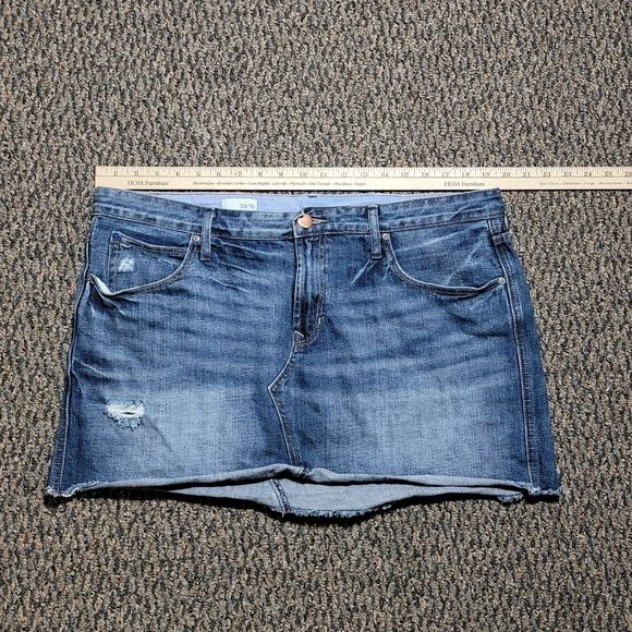 Gap 1969 Denim Skirt Size 16 Waist 33 - Picture 2 of 12